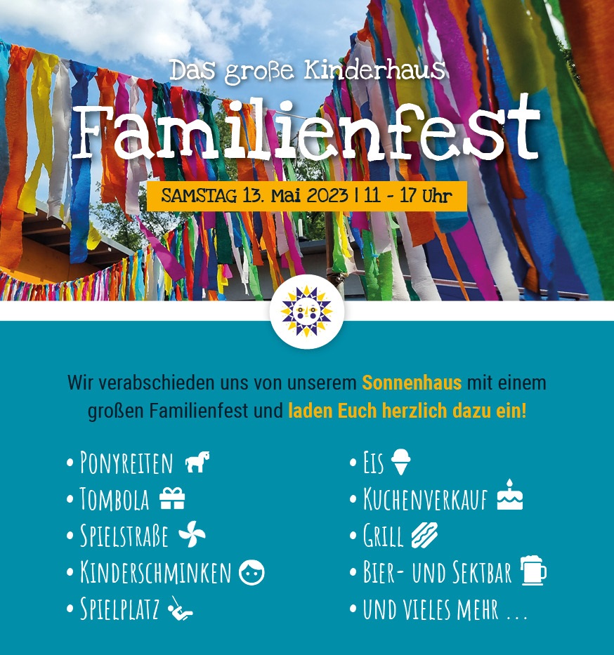Das große Kinderhaus Familienfest am 13.05.2023 in Stuttgart Sillenbuch